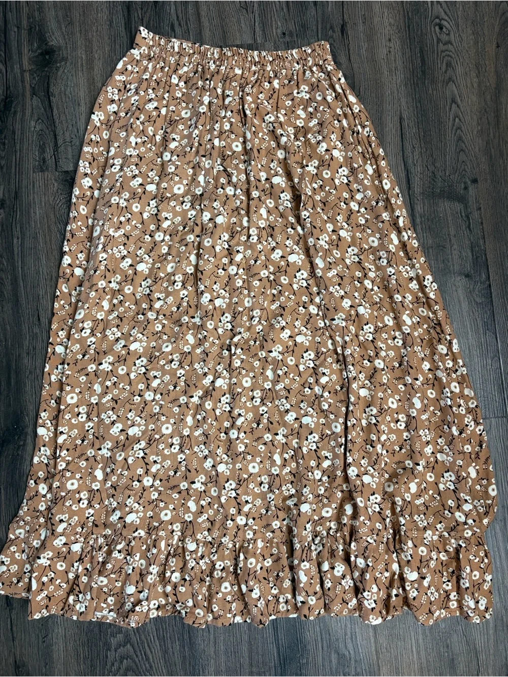 Rylee + Cru Dahlia Maxi Floral Skirt Size Small - Picture 3 of 6